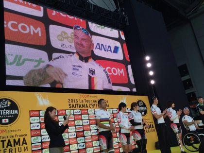 Doppel-Vize-Weltmeister Vico Merklein trifft Rad Prominenz in Japan