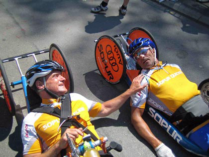 links: Thomas Lange  rechts: Errol Marklein